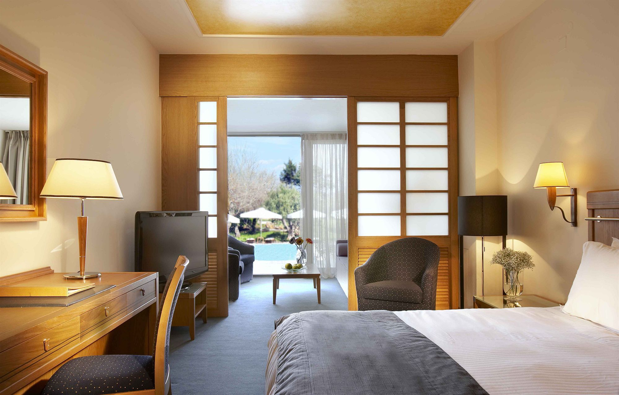 Alexander Beach Hotel & Spa Alexandroupoli Bagian luar foto A room at the hotel