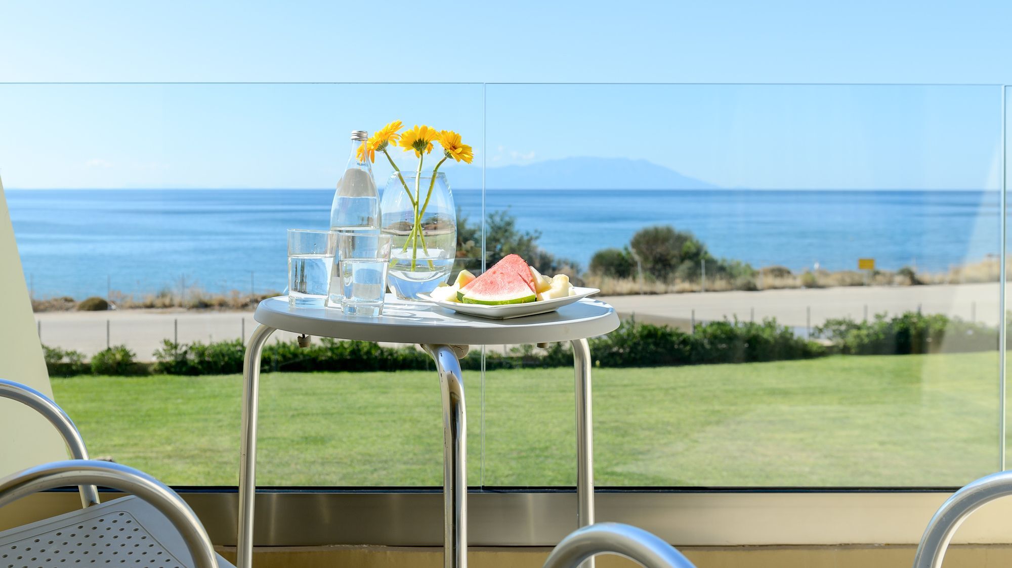 Alexander Beach Hotel & Spa Alexandroupoli Bagian luar foto View from the hotel